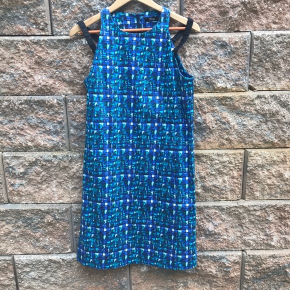 Risto Kyra Hydra-Print Apron Dress Formal Shift - Picture 3 of 8